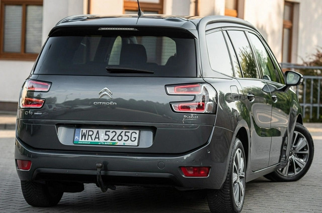 Citroen C4 Grand Picasso cena 45700 przebieg: 211400, rok produkcji 2015 z Lidzbark małe 379